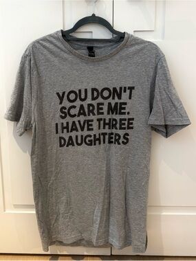 Gray Graphic Tee -  Girl Dad / Father